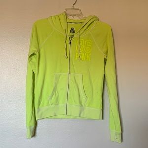 PINK by Victoria’s Secret Neon Yellow Hoodie